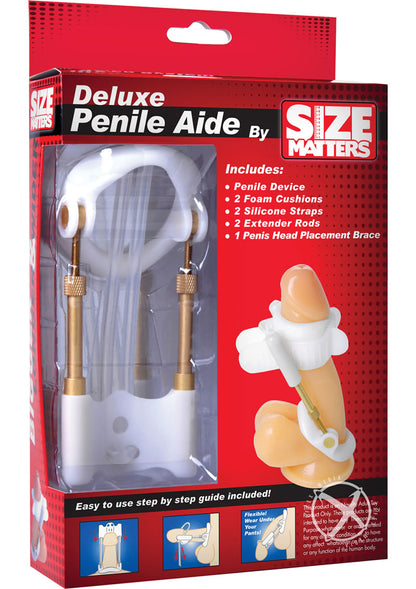 Size Matters Deluxe Penis Enlarger System - White