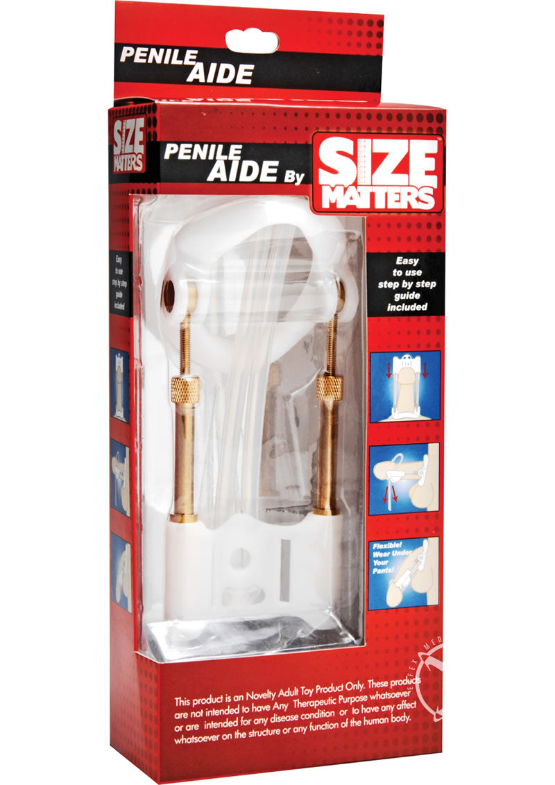 Size Matters Penile Aide System - White