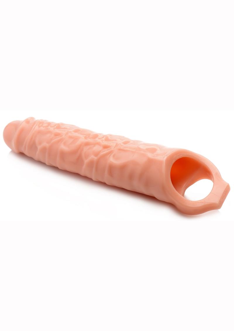 Size Matters Penis Enhancer Sleeve - Flesh/Vanilla - 3in