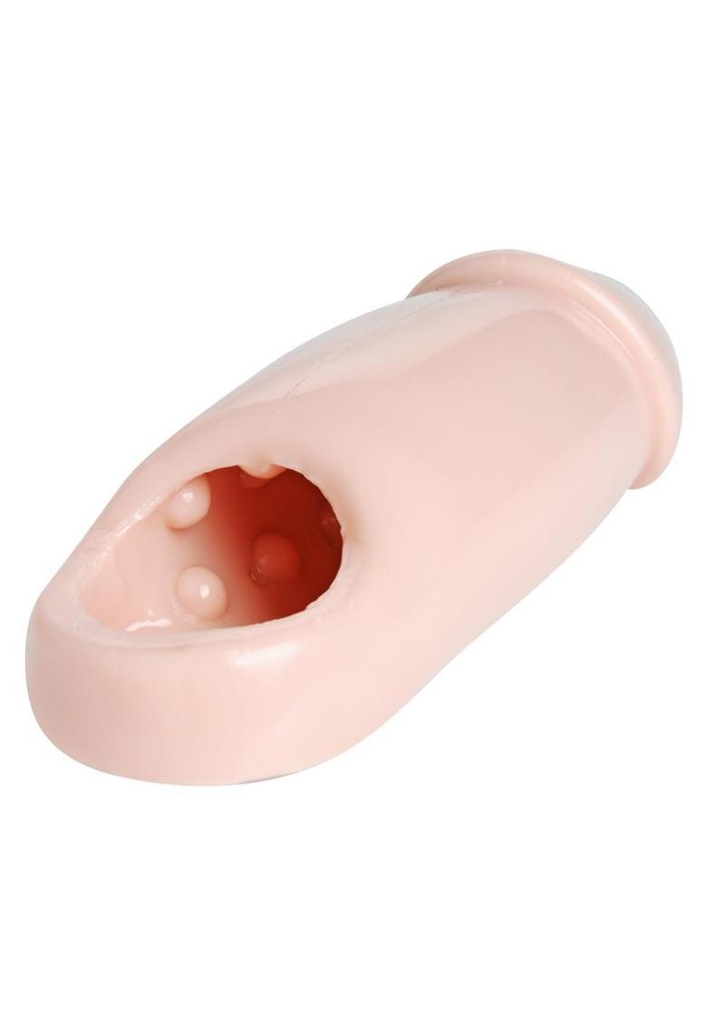 Size Matters Really Ample Wide Penis Enhancer Sheath