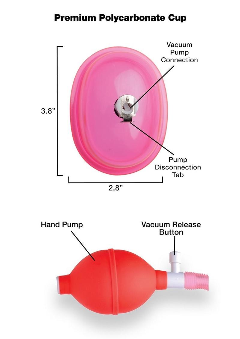 Size Matters Vaginal Pump with 3.8in Cup