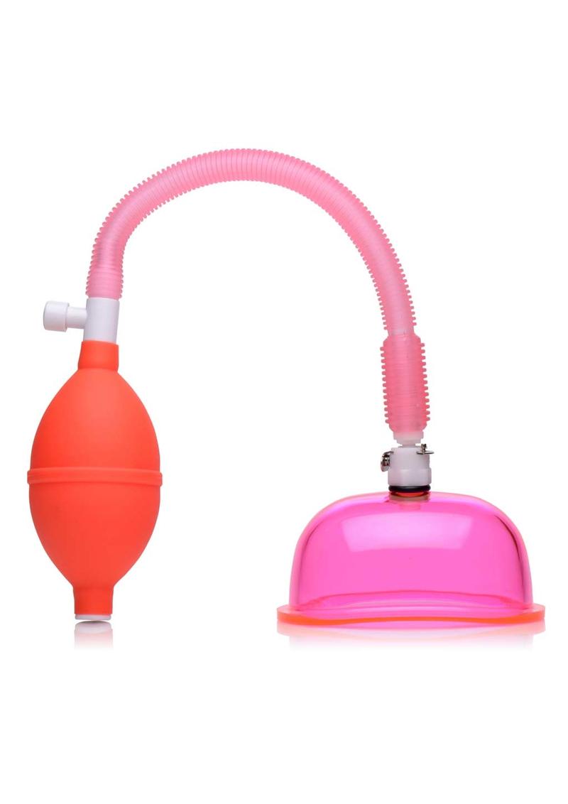 Size Matters Vaginal Pump with 5in Large Cup - Pink