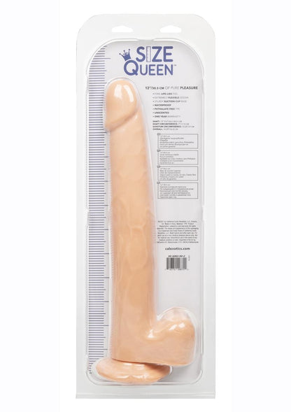 Size Queen Dildo with Balls