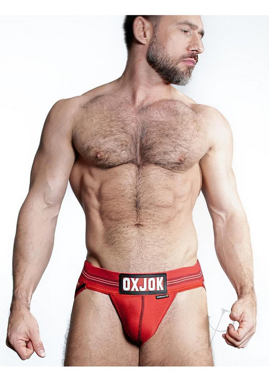 Slingjock Slider Jock Strap - Red Hot - Small