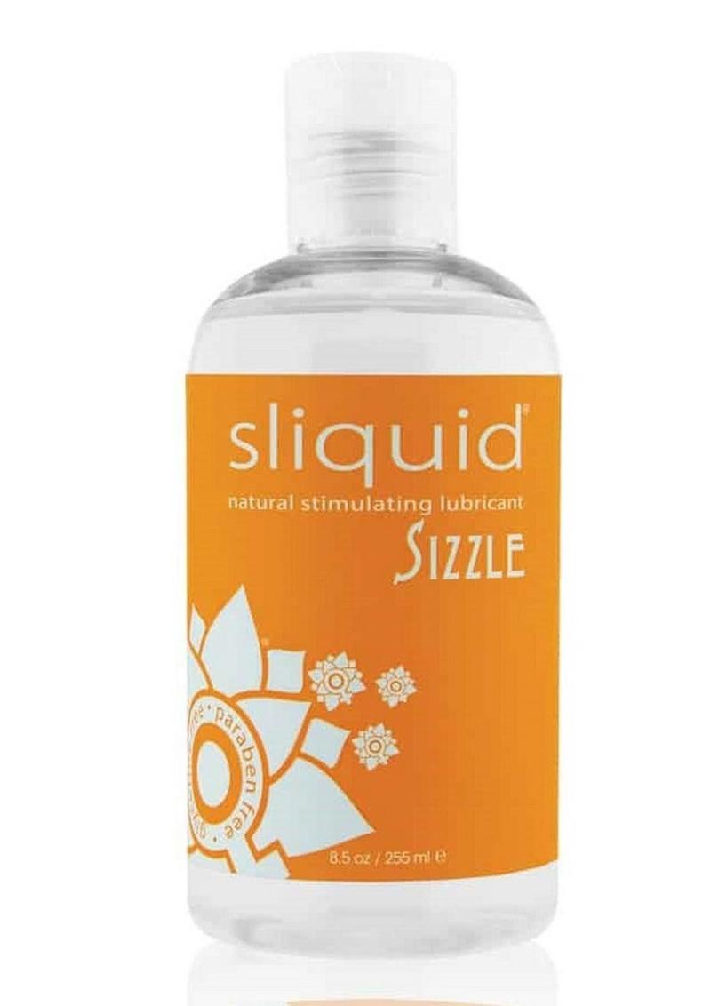 Sliquid Naturals Sizzle Water Based Warming Lubricant - 8.5oz