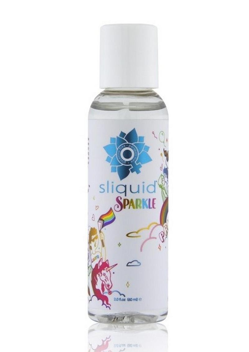 Sliquid Sparkle Pride Water Based Lubricant - 2oz