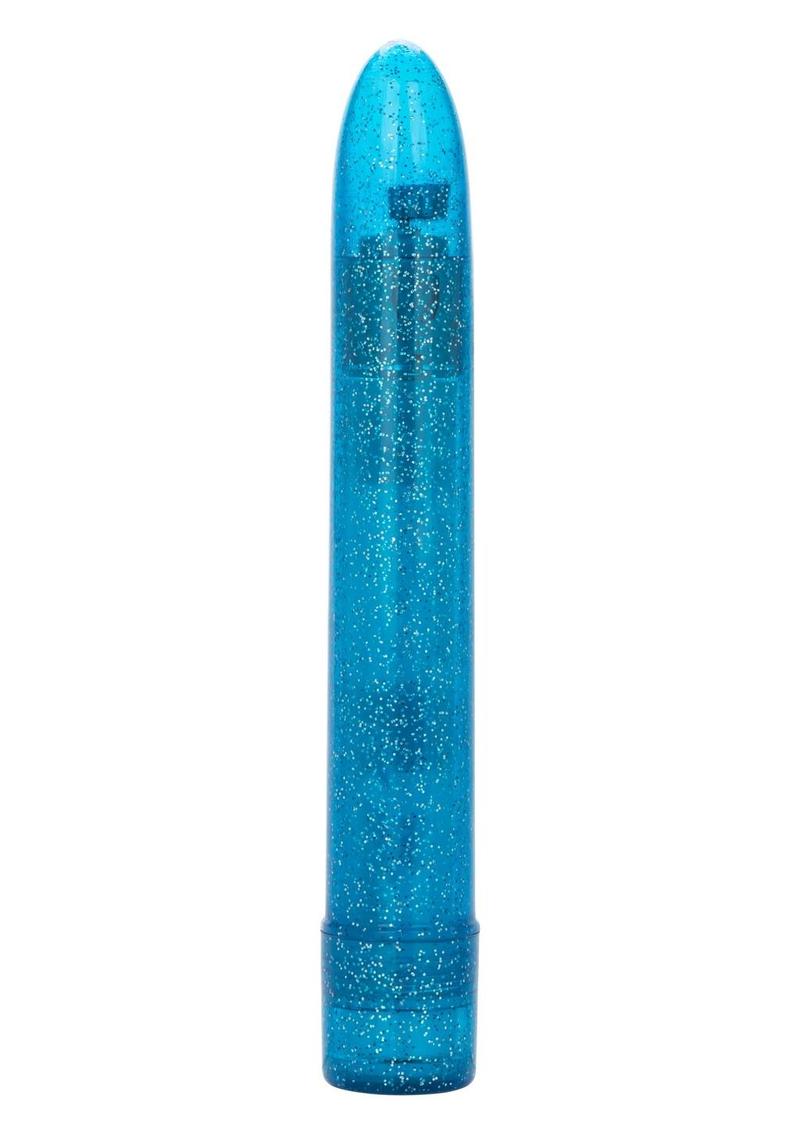 Sparkle Slim Vibrator - Blue