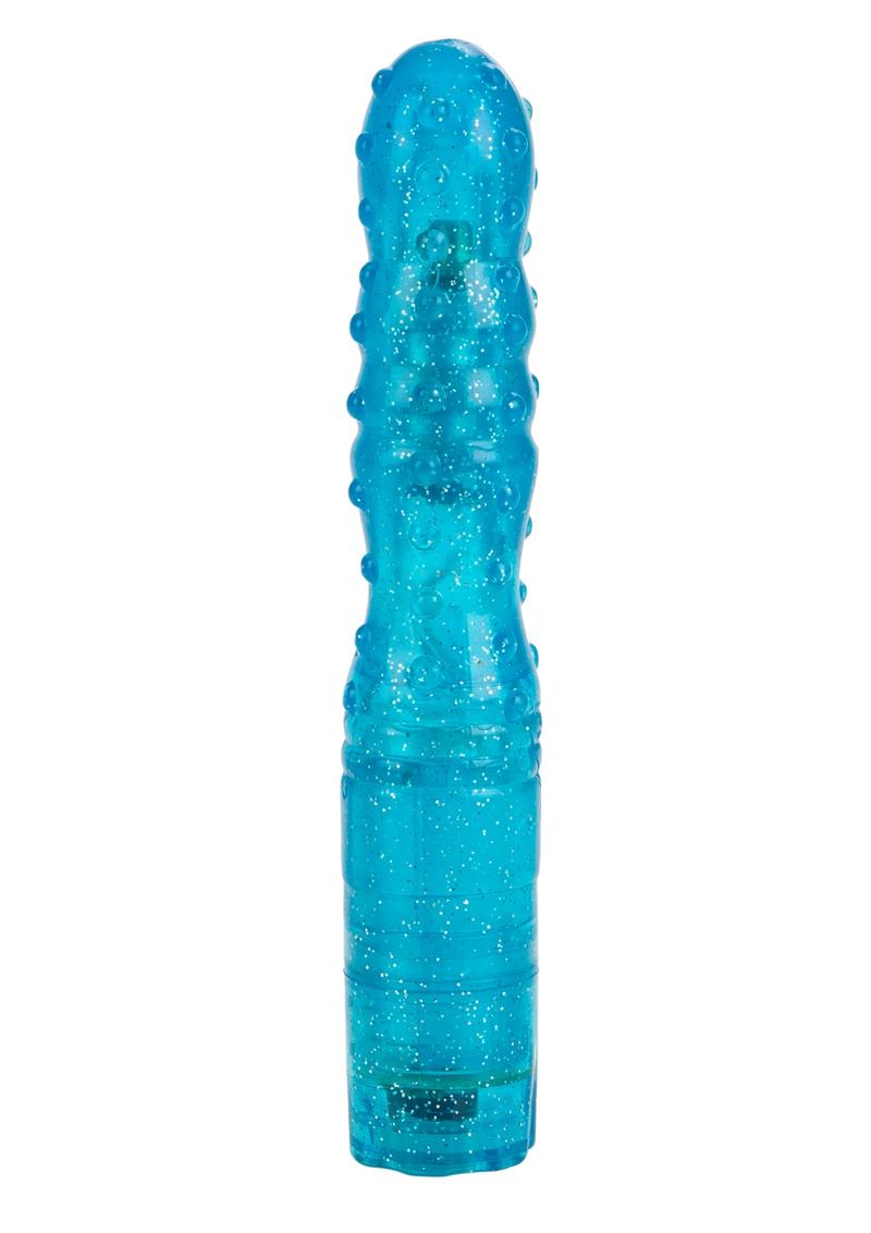 Sparkle Softees Nubbie Vibrator - Blue/Teal