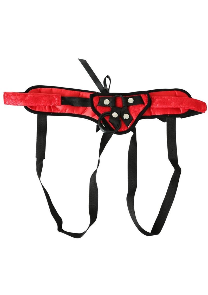 Sportsheets Sunrice Lace Corsette Strap-On Adjustable Harness