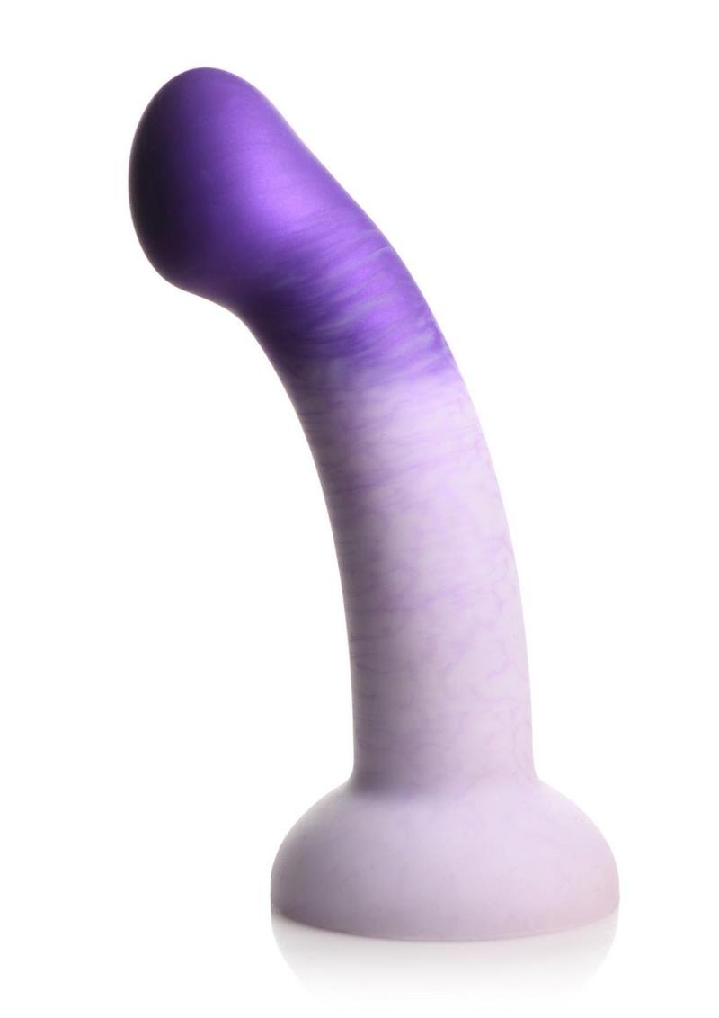 Strap U G-Swirl G-Spot Silicone Dildo - Purple