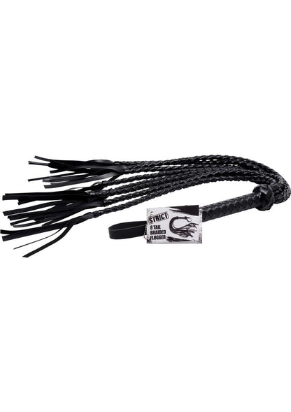 Strict Braided Flogger - Black