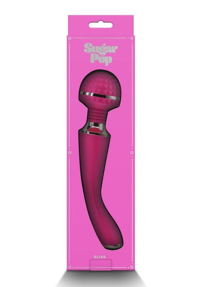 Sugar Pop Bliss Rechargeable Silicone Wand Massager