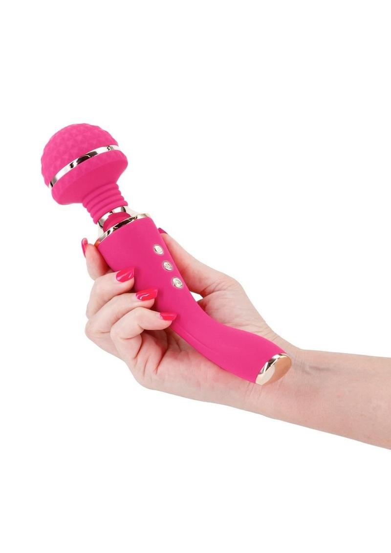 Sugar Pop Bliss Rechargeable Silicone Wand Massager