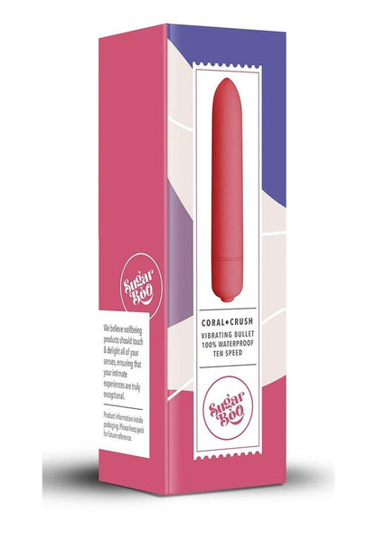 Sugarboo Coral Crush Vibrating Bullet - Pink