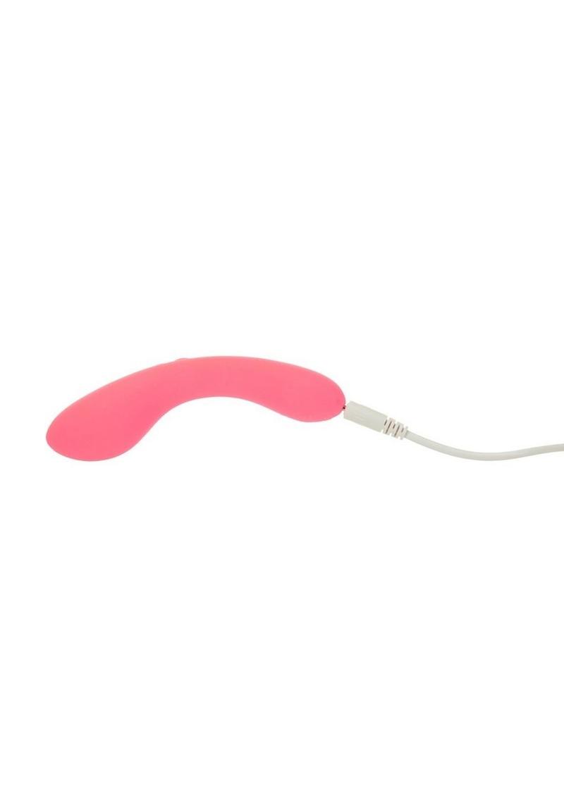 Swan Mini Swan Wand Rechargeable Silicone Glow In The Dark Massager