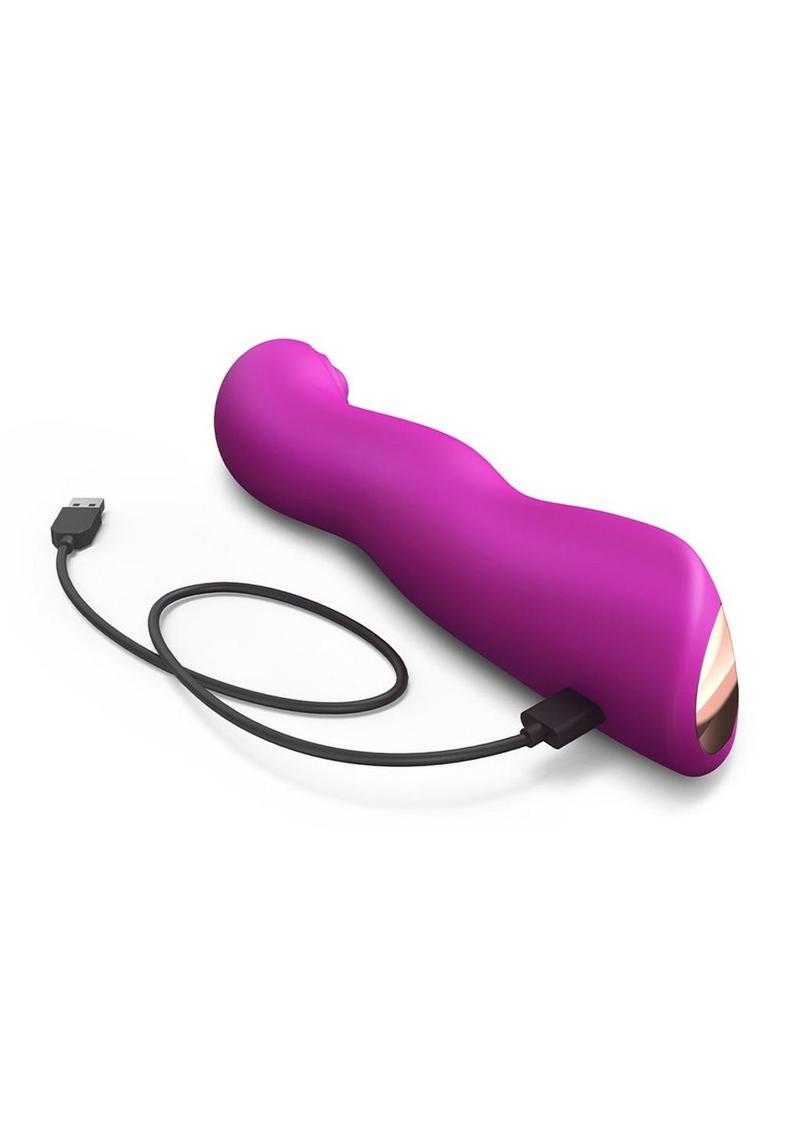 Swap Rechargeable Silicone Vibrator - Sweet Orchid