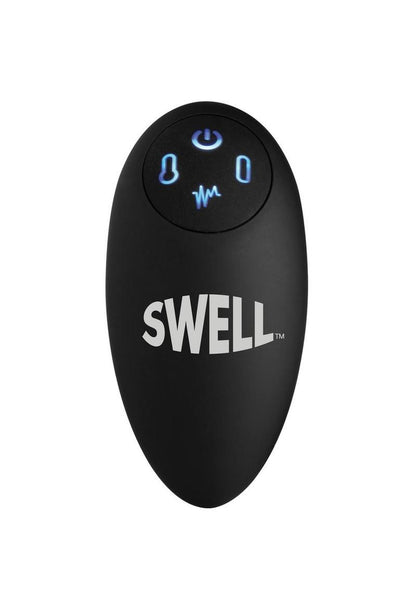 Swell Inflatable Rechargeable Silicone Vibrating Anal Plug