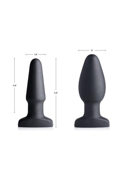 Swell Inflatable Rechargeable Silicone Vibrating Anal Plug