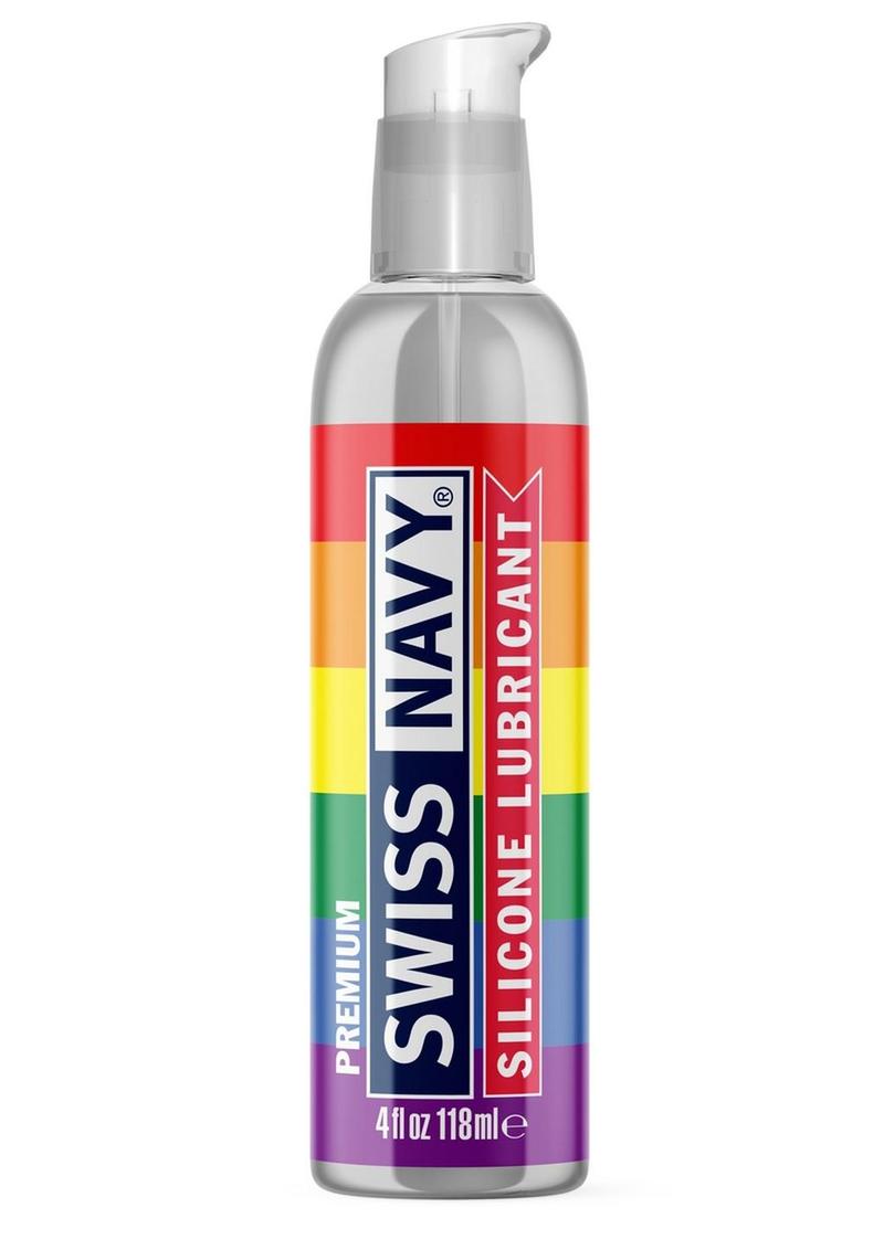 Swiss Navy Silicone Lubricant Pride Edition - 118ml/4oz