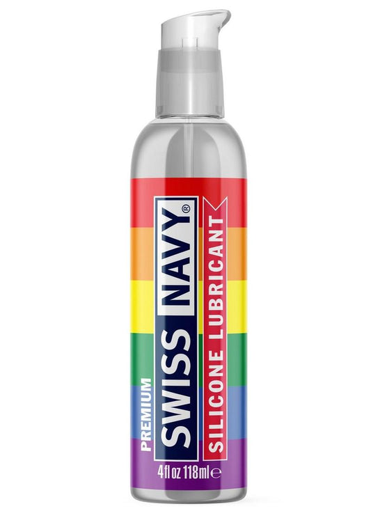 Swiss Navy Silicone Lubricant Pride Edition - 118ml/4oz