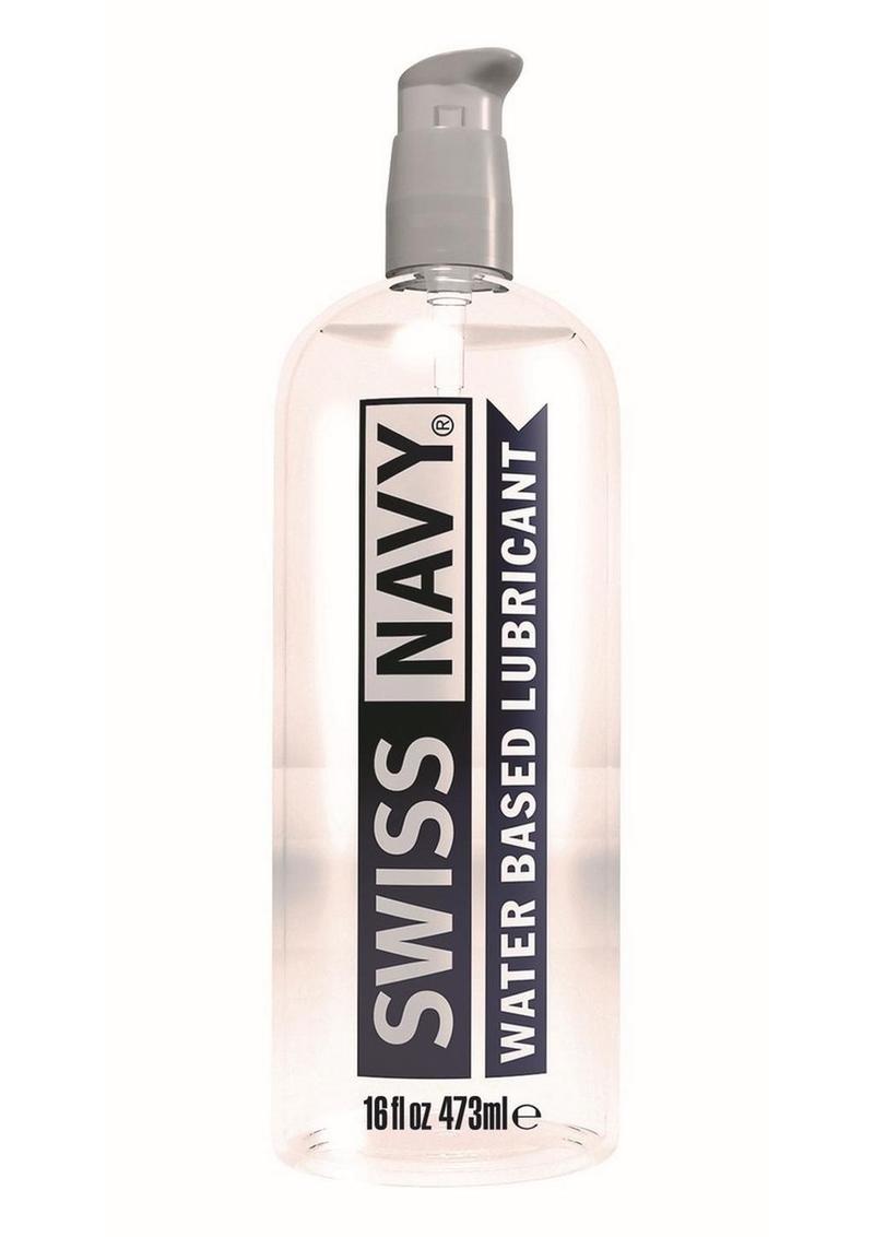 Swiss Navy Water-Based Lubricant - 16oz/473ml