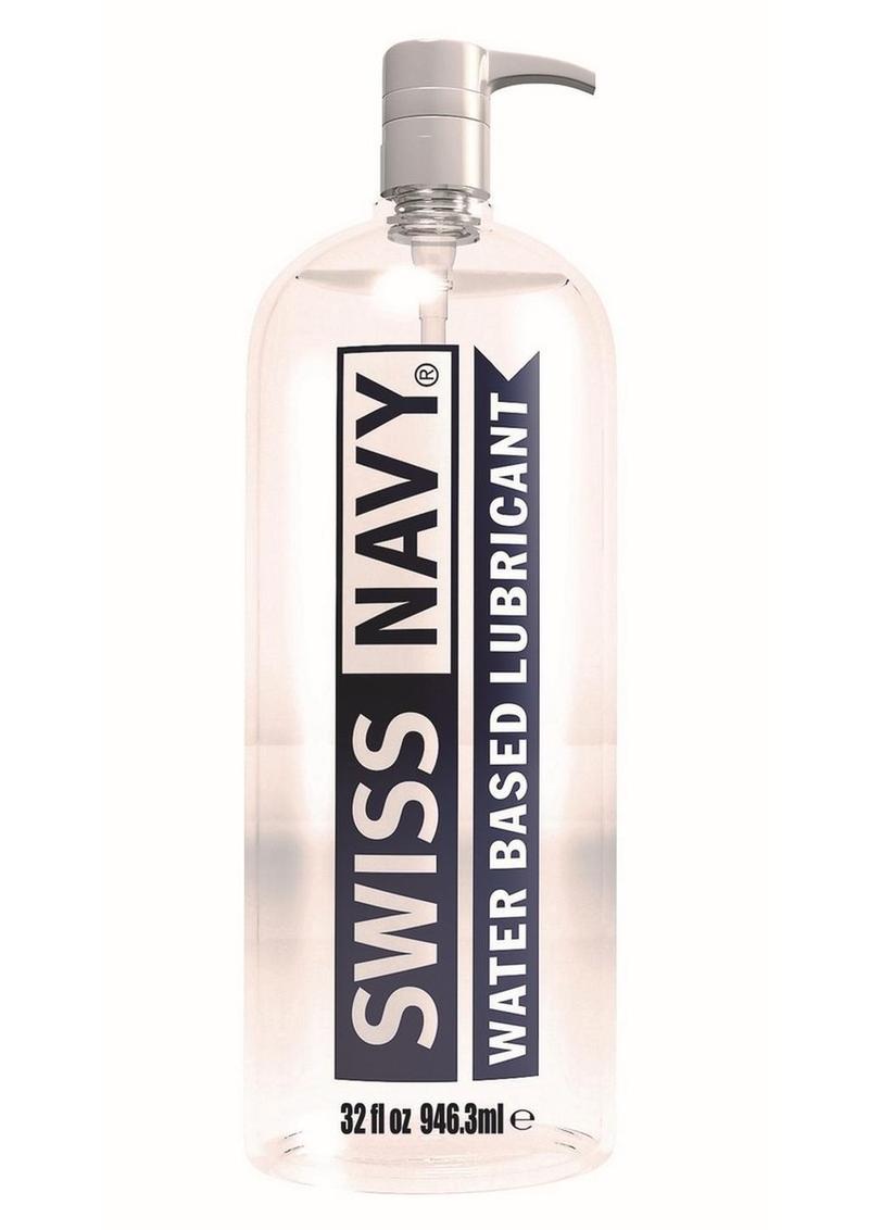 Swiss Navy Water-Based Lubricant - 32oz/946ml