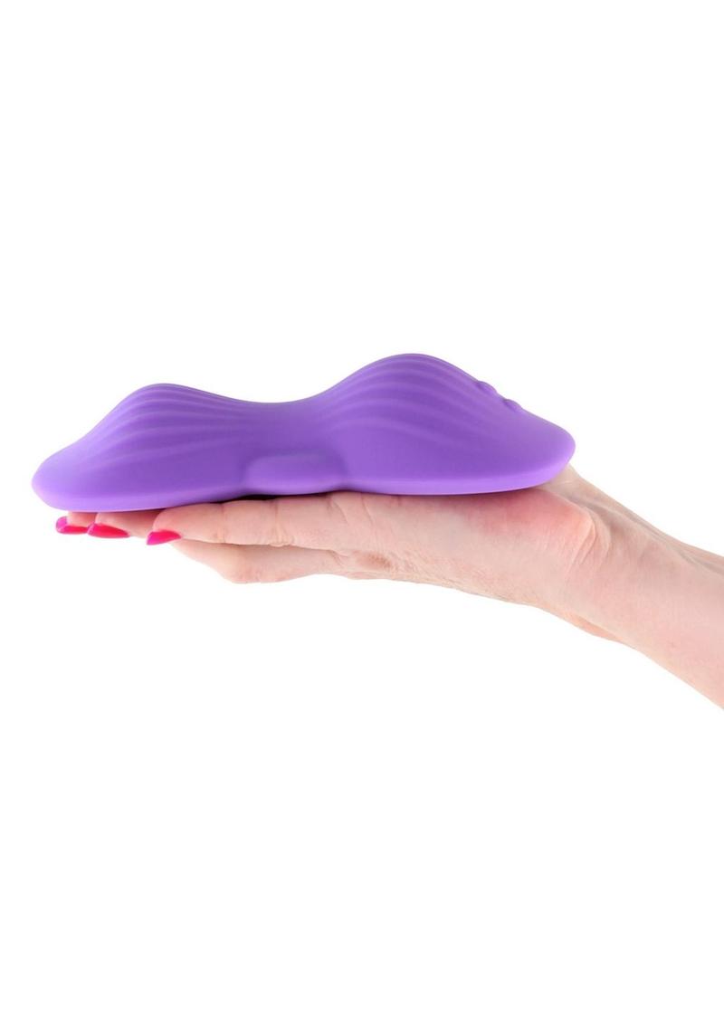 Techno Trap Rechargeable Silicone App Compatible Dual Motor Hands-Free Grinding Pad