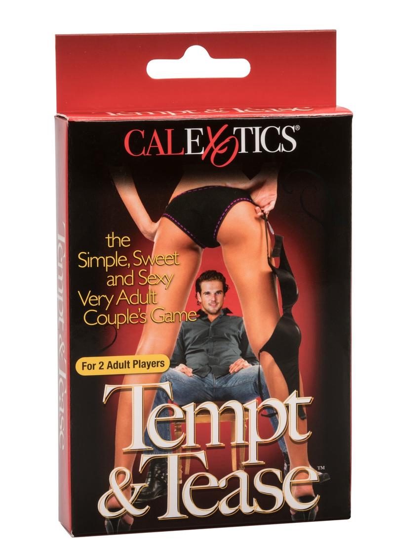 Tempt and Tease Couples Card Game