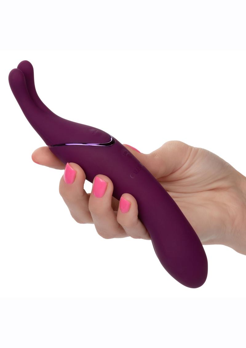 Tempt and Tease Sass Rechargeable Silicone Vibrator with Clitoral Stimulator