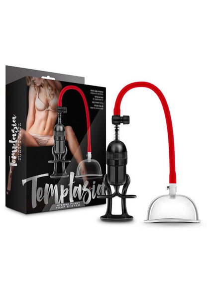 Temptasia Intense Pussy Pump - Black/Red