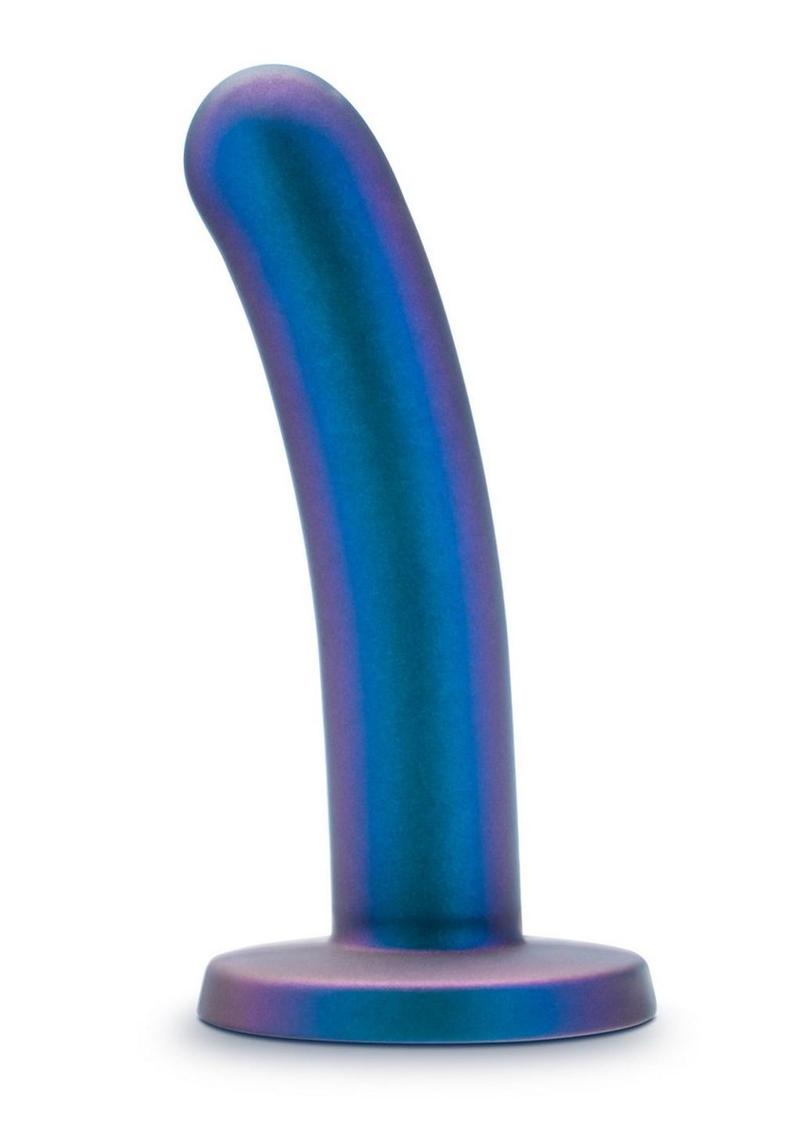 Temptasia Surrender Peg Silicone Dildo - Intermediate - Blue Lust - Blue