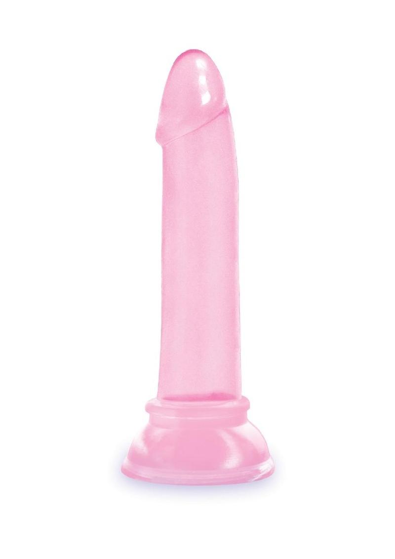 The 9's - Diclets Jelly Dildo - Pink - 7in