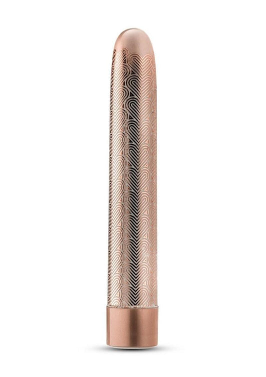 The Collection Lattice Slimline Vibrator - Rose Gold