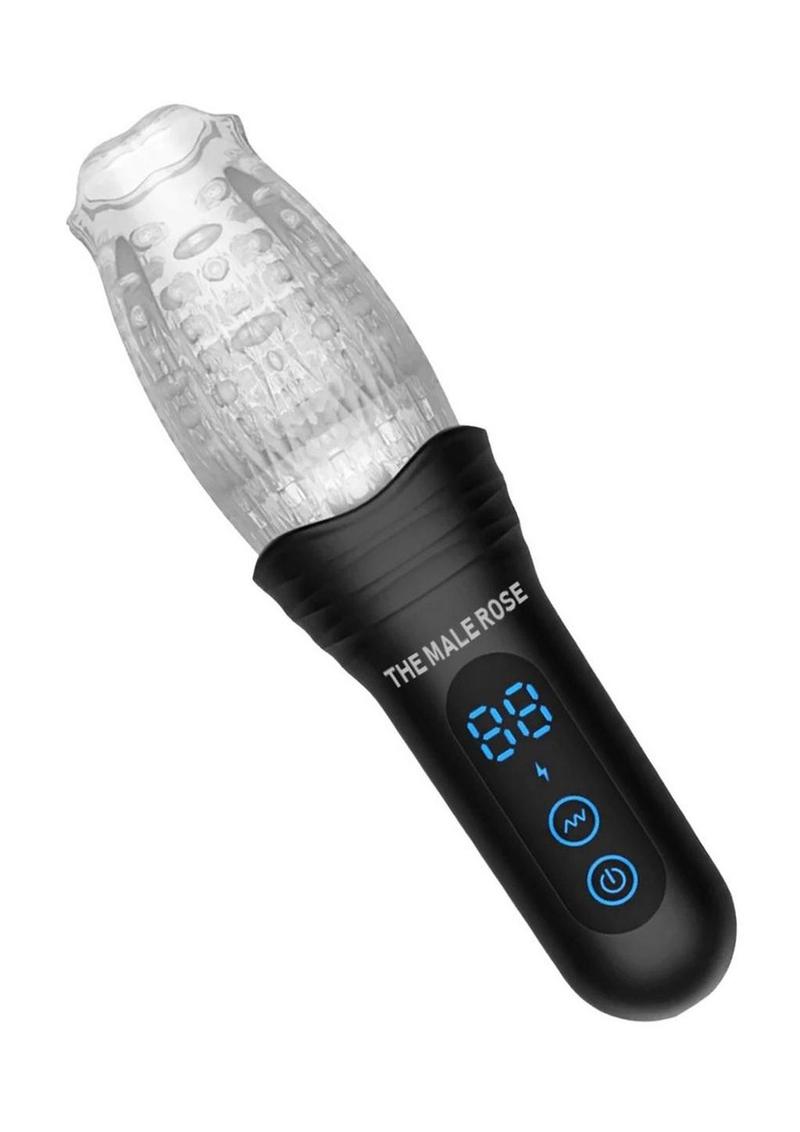 The Male Rose Pro Rechargeable Thrusting Rotating Masturbator