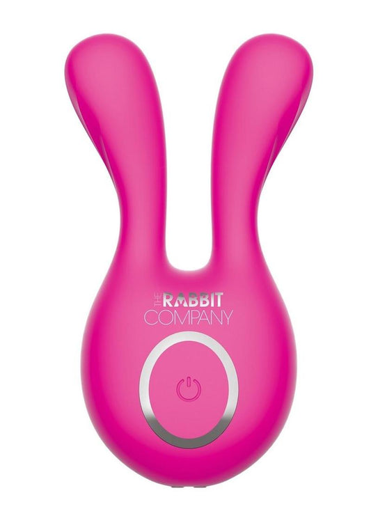 The Ears Plus Rabbit Rechargeable Silicone Stimulator - Hot Pink/Pink