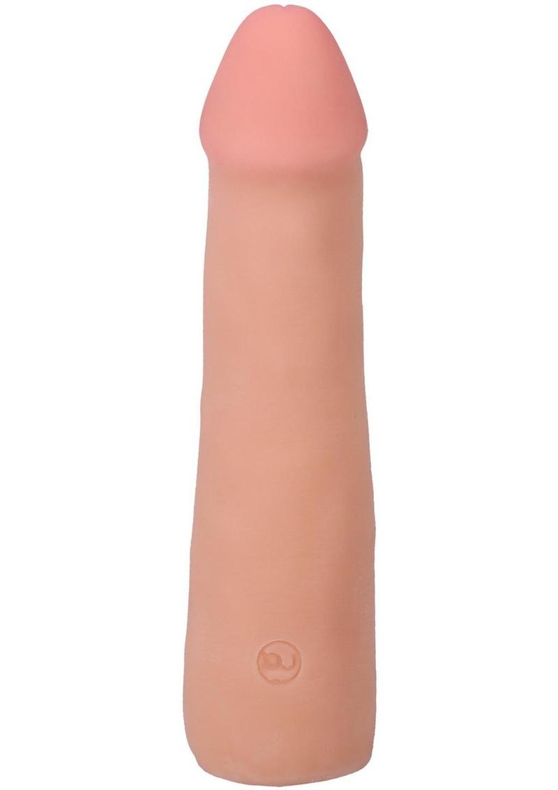 The Realistic Cock Ultraskyn Removable Vac-U-Lock Suction Cup - Vanilla - 7in