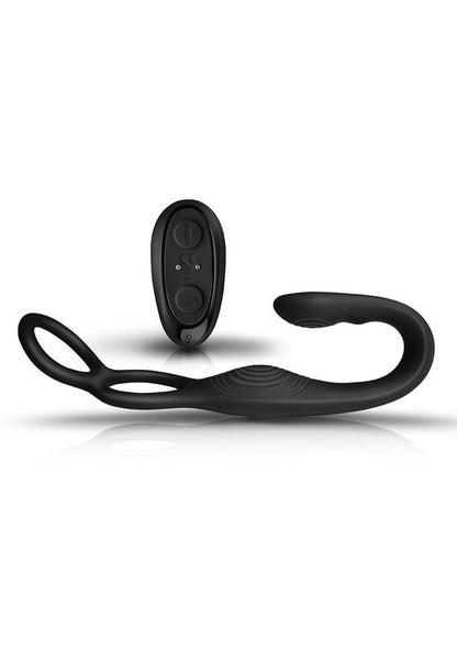 The-Vibe Silicone Rechargeable Anal Stimulator with Remote Control