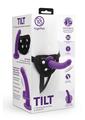 Together Toys Tilt Silicone 6.5in Dildo and Harness