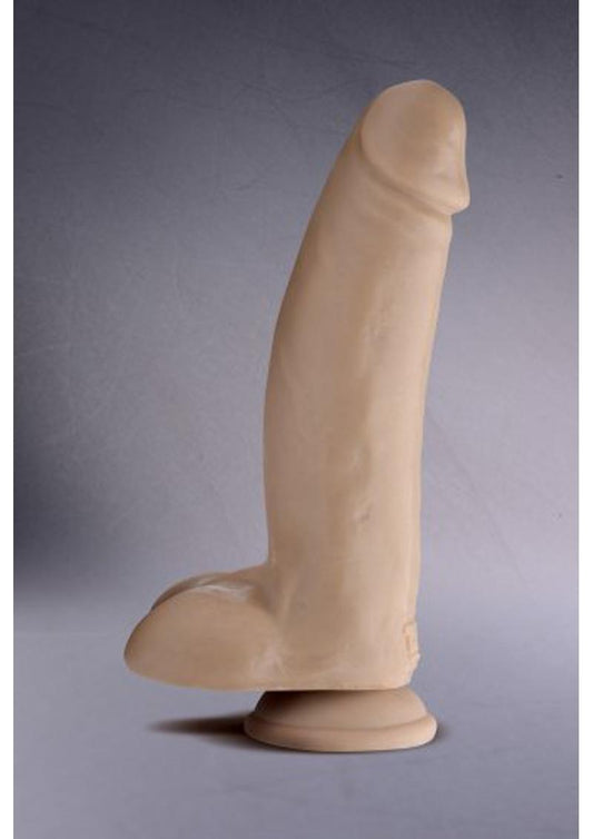 Tom Of Finland Ready Steady Realistic 10.25in Dildo - Vanilla