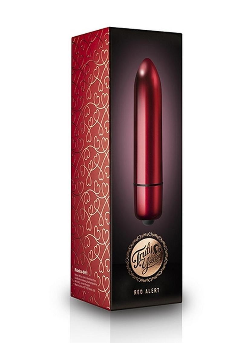 Truly Yours Red Alert Bullet Vibrator - Red