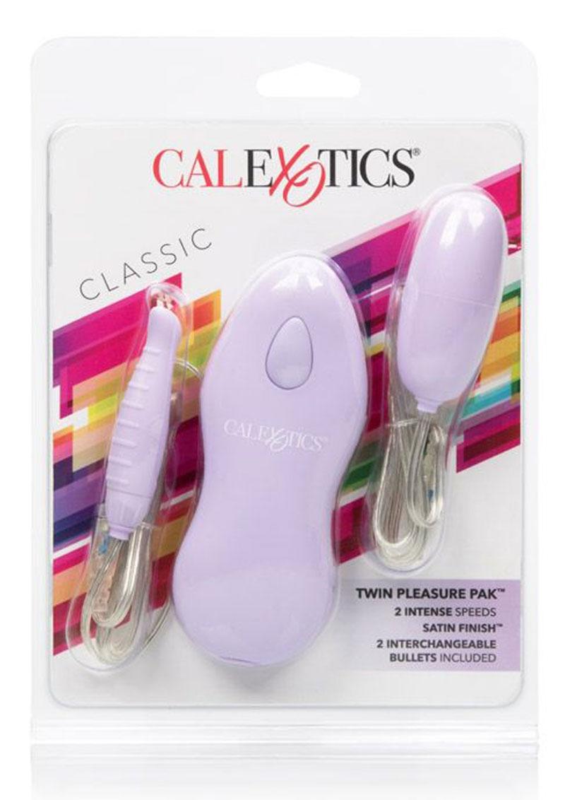 Twin Pleasure Pack Bullet - Purple - 2 Pack