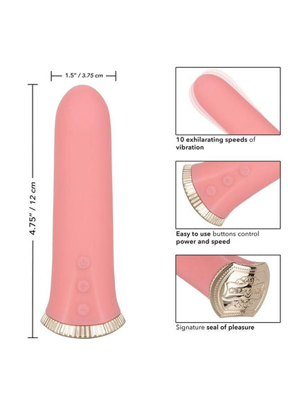 Uncorked RosÃ© Silicone Rechargeable Vibrator