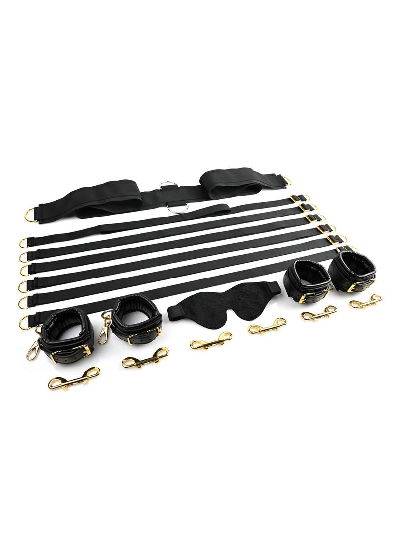 Under The Bed Restraint Set - Special Edition - Black/Gold