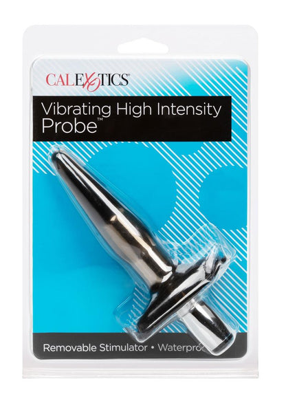 Vibrating High Intensity Probe Butt Plug - Smoke