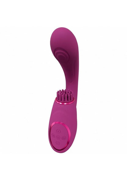 Vive Gen Rechargeable Silicone Triple Motor G-Spot Vibrator with Pulse Wave