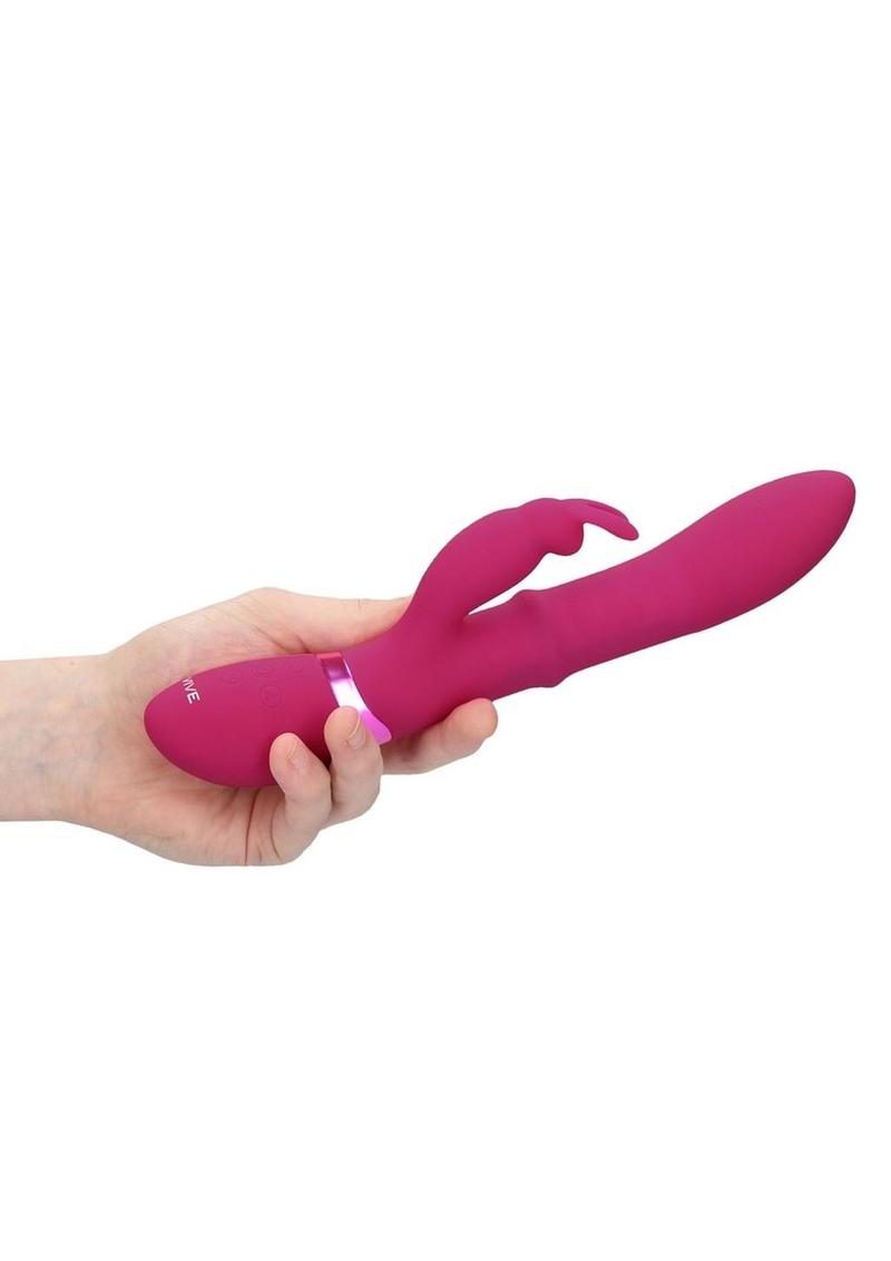 Vive Halo Rechargeable Silicone Ring Rabbit Vibrator