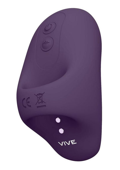 Vive Hana Rechargeable Silicone Pulse Wave Finger Vibrator