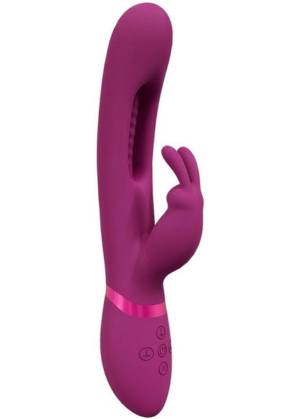 Vive Mika Rechargeable Triple Motor Vibrating Rabbit with G-Spot Stimulator