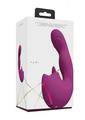 Vive Riko Rechargeable Silicone Triple Motor G-Spot Finger Motion Vibrator - Pink