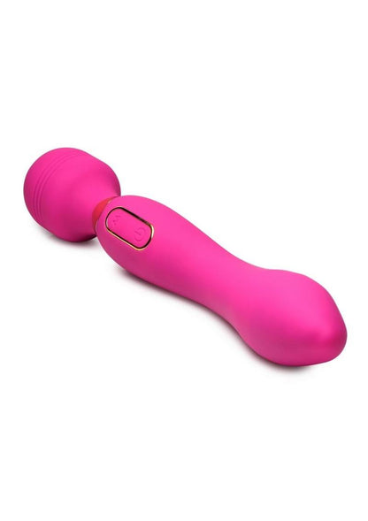 Wand Essential Ultra G-Stroke Come Hither Rechargeable Silicone Vibrating Wand